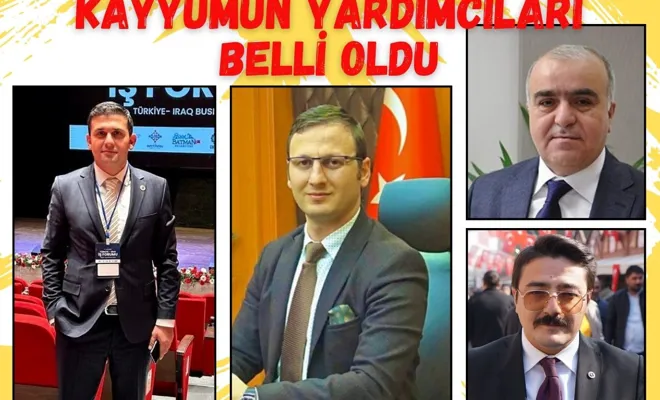 Kayyumun Yardımcıları Belli Oldu