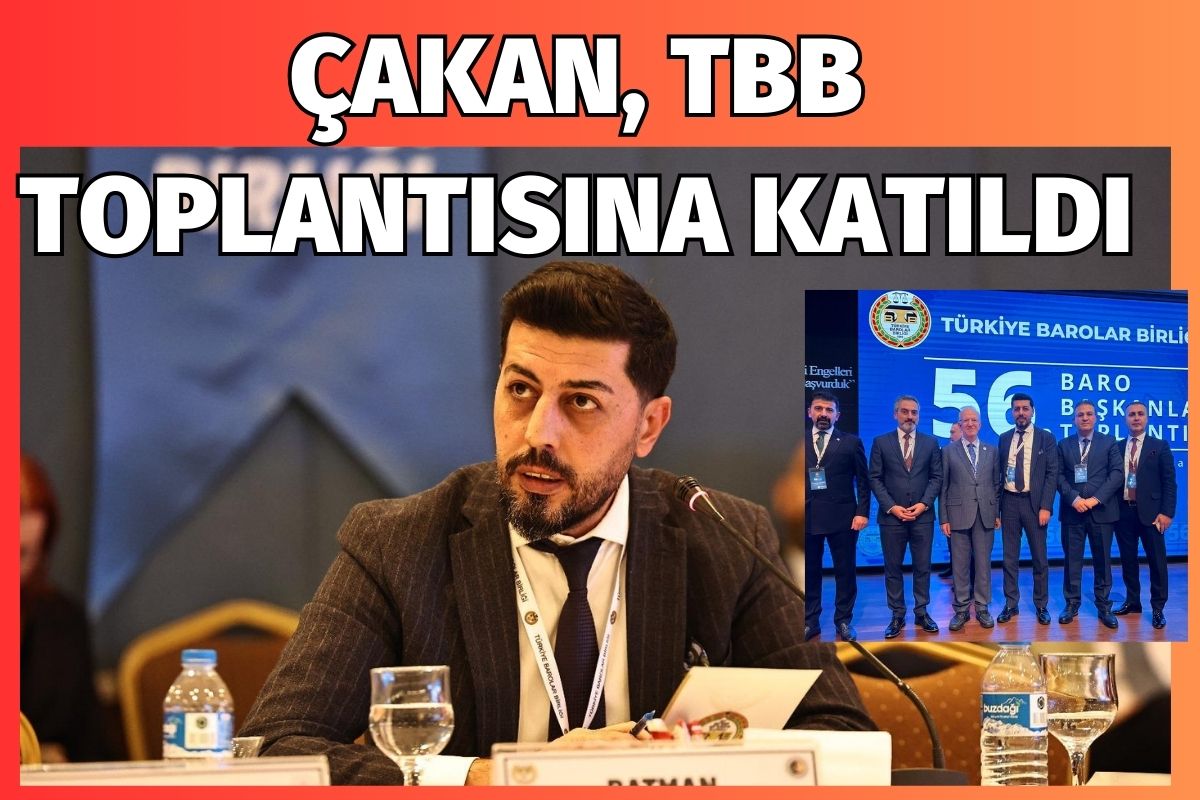 Çakan, TBB Toplantısına Katıldı