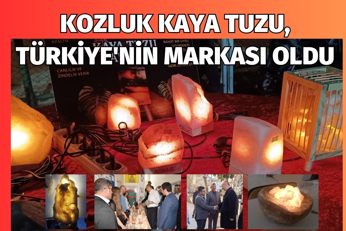 Kozluk Kaya Tuzu, Türkiye'nin Markası Oldu