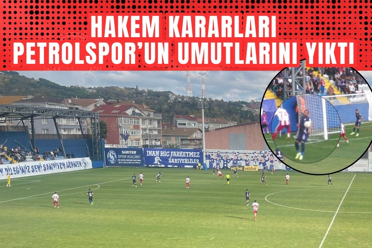 Hakem Kararları Petrolspor’un Umutlarını Yıktı