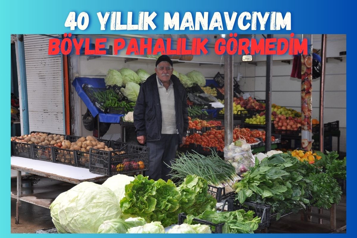 40 yıllık manavcıyım böyle pahalılık görmedim