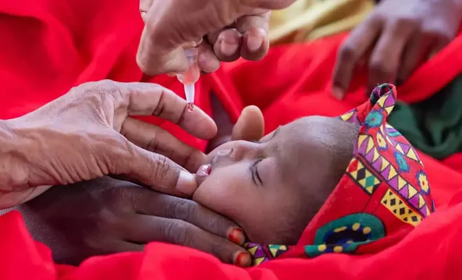 Güney Sudan 3,3 milyon çocuğu aşılamak için çocuk felci kampanyası başlattı