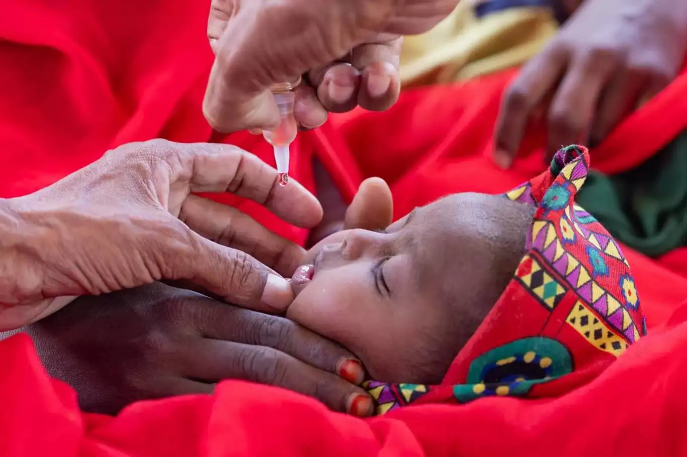 Güney Sudan 3,3 milyon çocuğu aşılamak için çocuk felci kampanyası başlattı