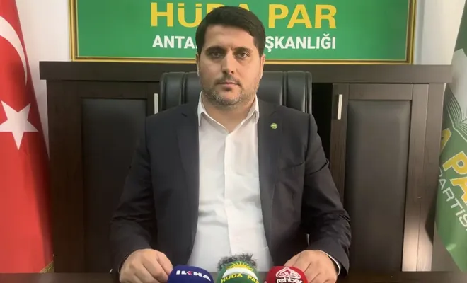 HÜDA PAR Antalya İl Başkanı Durmaz uyuşturucu sorununa dikkat çekti