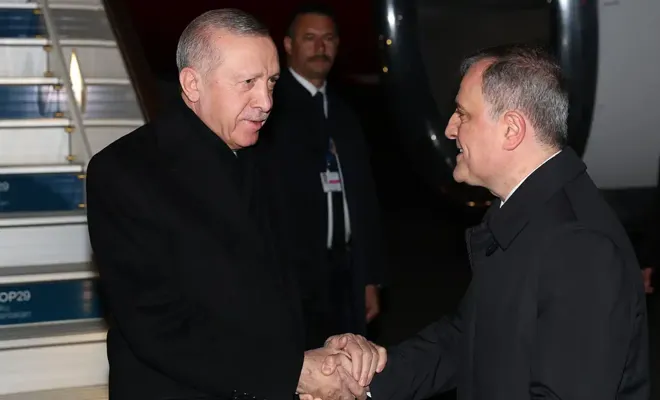 Cumhurbaşkanı Erdoğan Azerbaycan'da