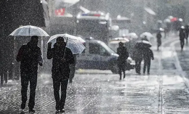 Meteorolojiden kuvvetli yağış uyarısı