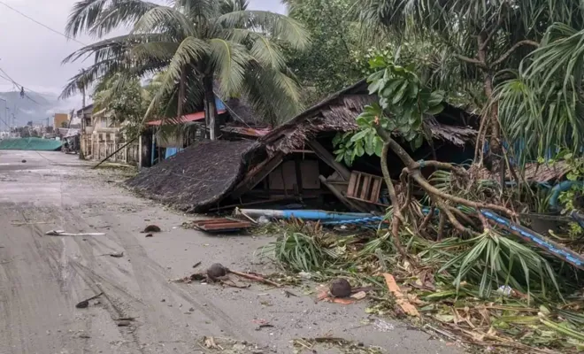 Filipinler'de tayfun: 8 ölü