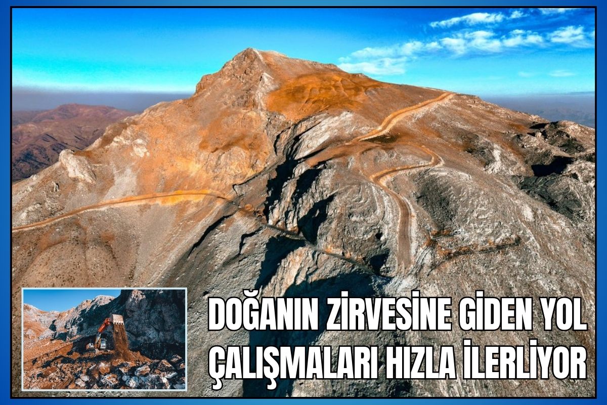 Doğanın Zirvesine Giden Yol Çalışmaları Hızla İlerliyor