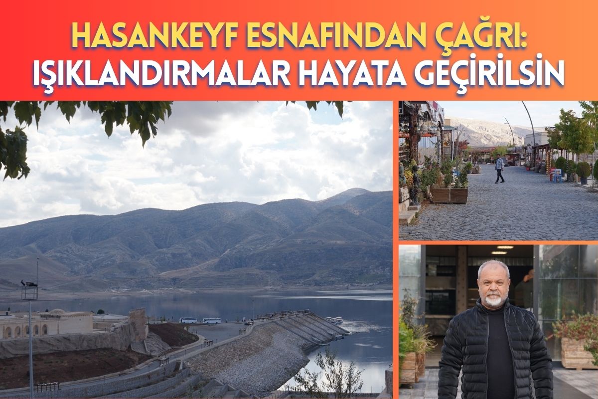 Hasankeyf Esnafından Çağrı: Işıklandırmalar Hayata Geçirilsin