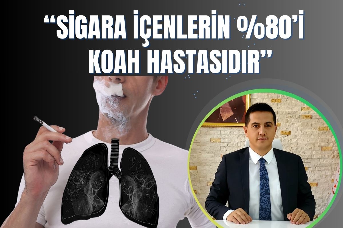 Sigara İçenlerin %80’i KOAH Hastasıdır