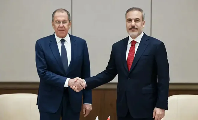 Dışişleri Bakanı Fidan, Rus mevkidaşı Lavrov ile görüştü