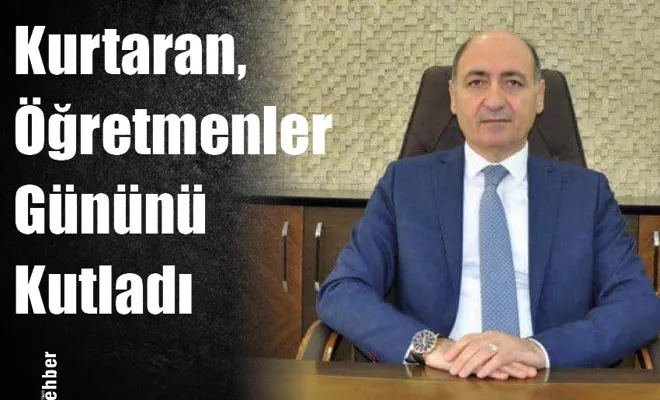 Kurtaran, Öğretmenler Gününü Kutladı