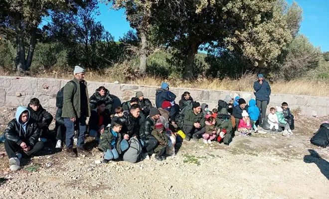 Çanakkale, İzmir ve Balıkesir açıklarında düzensiz göçmen hareketliliği