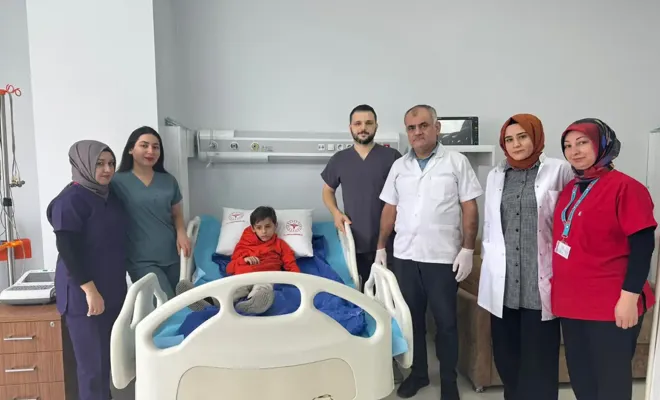 Gaziantepli çocuğun diş tedavisi Şanlıurfa’da sedasyonla yapıldı