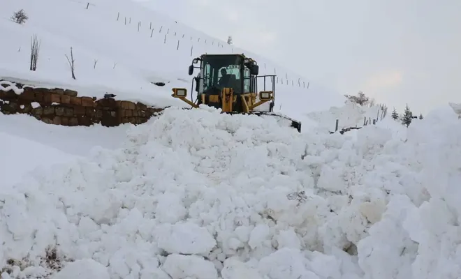 ​Van, Hakkari ve Muş'ta 218 yerleşim birimi ulaşıma kapandı