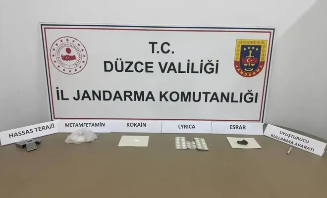 Düzce'de uyuşturucu operasyonu 