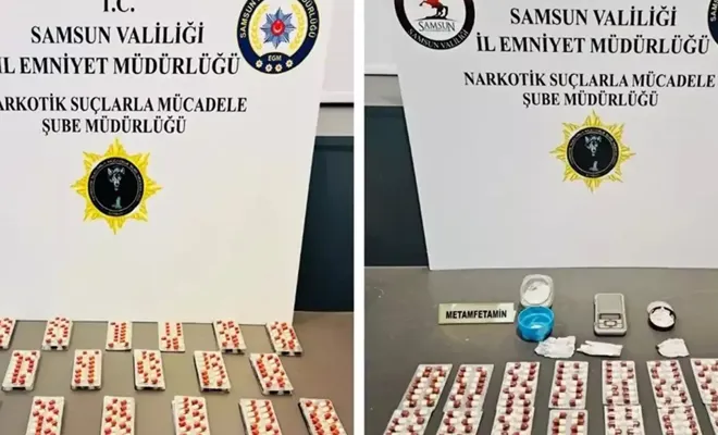 Samsun'da uyuşturucu operasyonu: 4 gözaltı