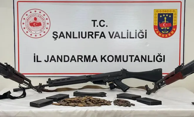 Şanlıurfa'da silah kaçakçılığı operasyonu: 3 gözaltı