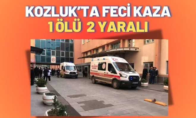 Kozluk’ta Feci Kaza: 1 Ölü, 2 Yaralı