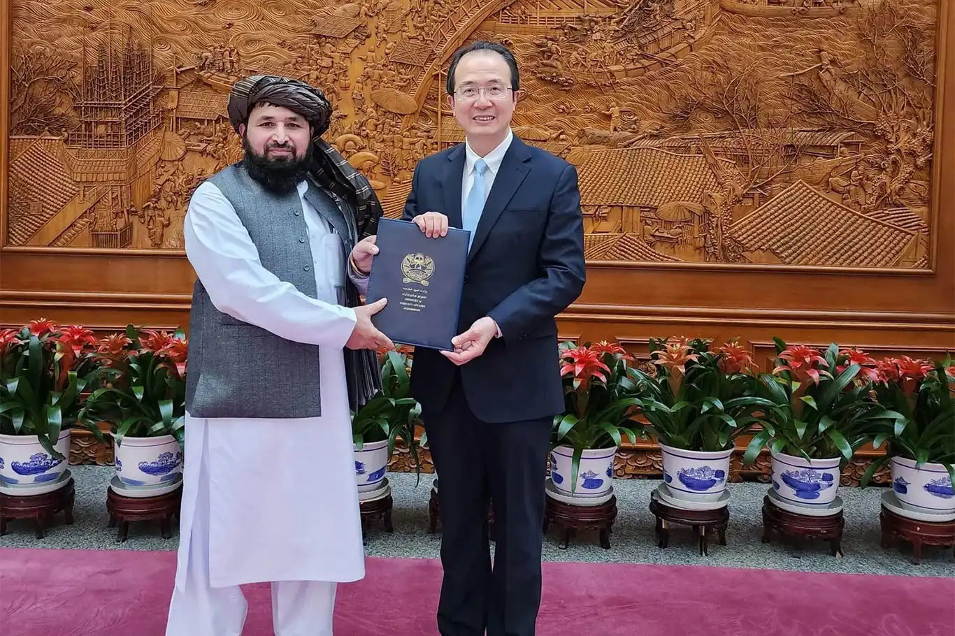 Kerimi, Afganistan'ın Çin Büyükelçisi olarak görevine başladı