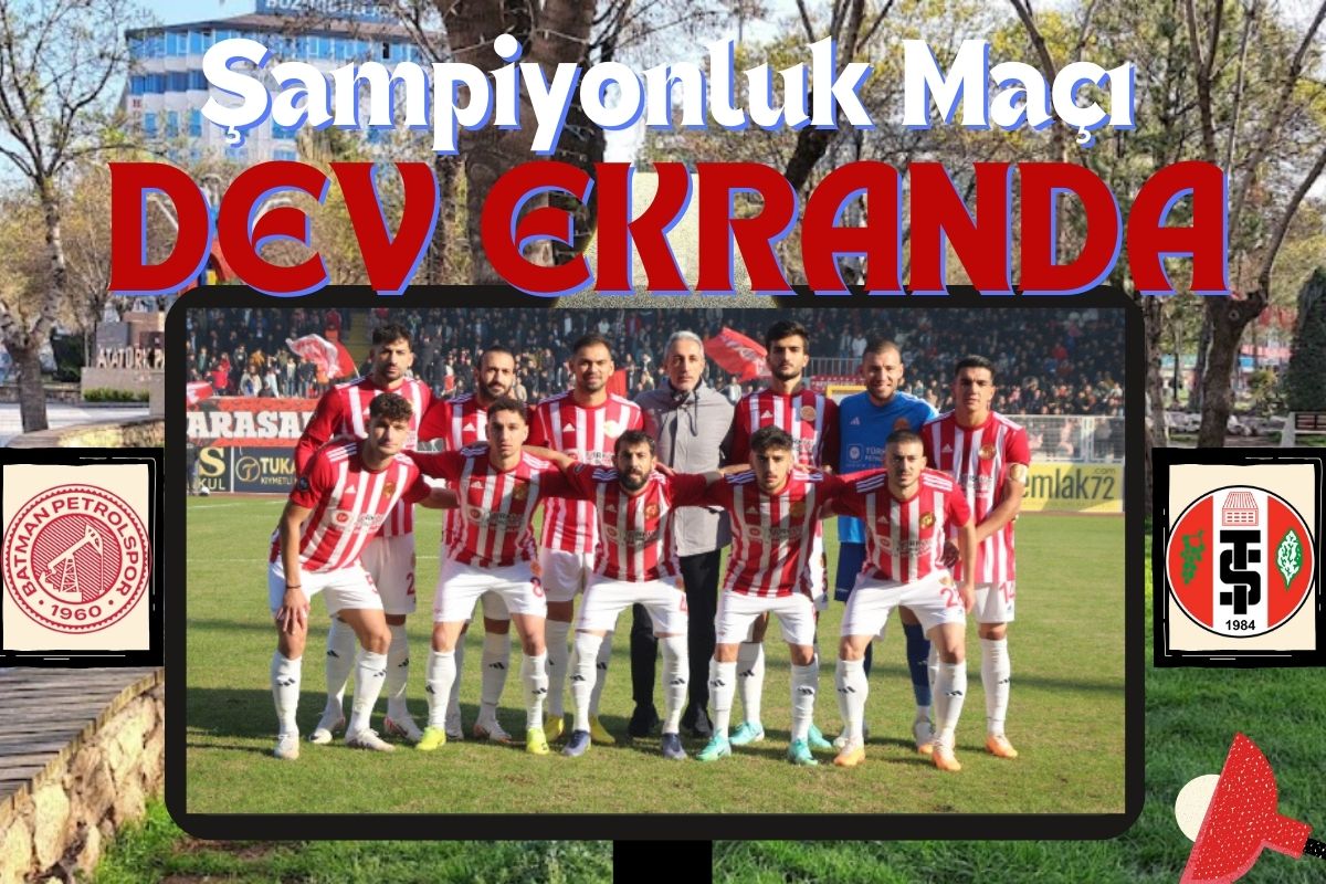 Şampiyonluk Maçı Atatürk Parkında Dev Ekranda 